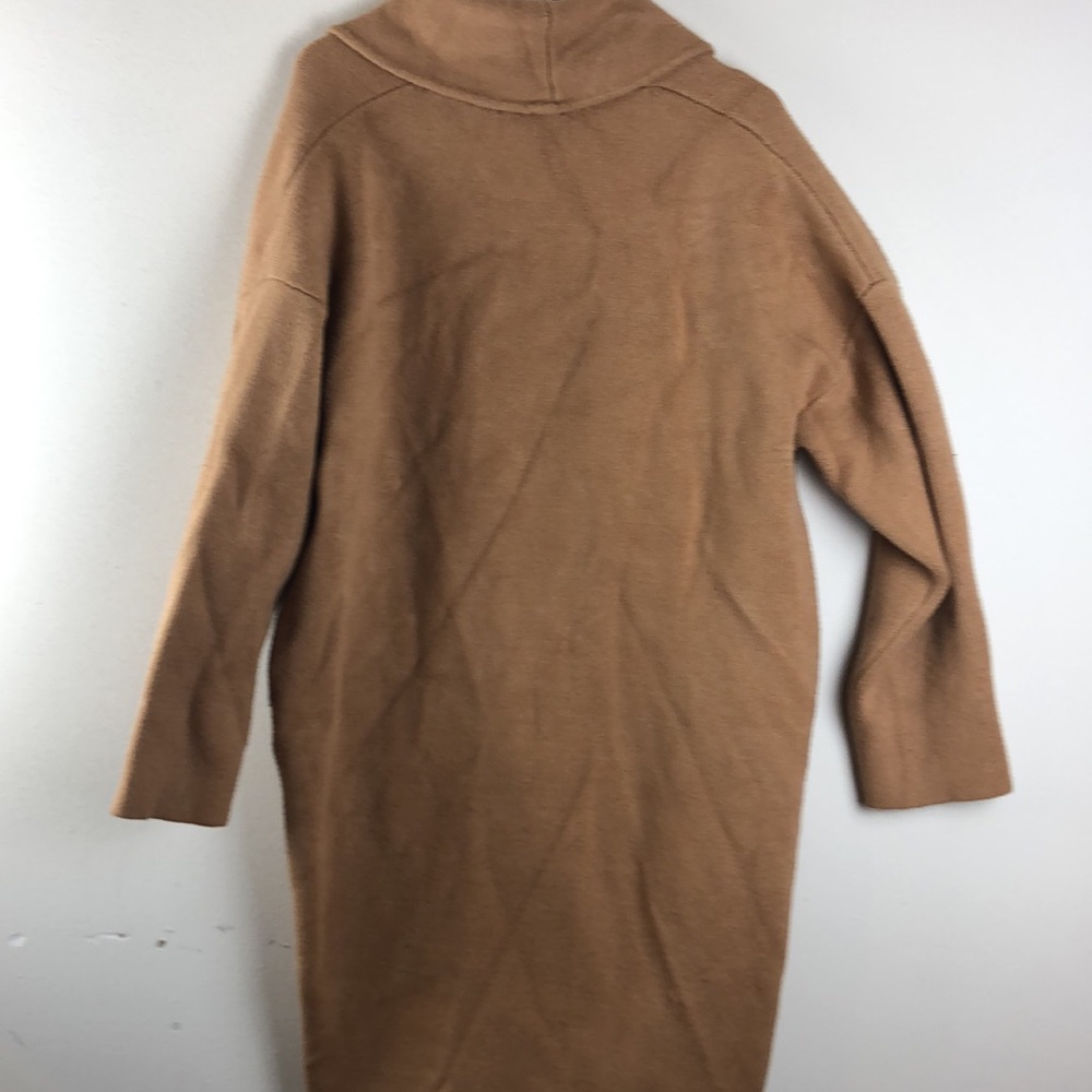 Mango Tan Open-Front Coat - Picture 7 of 10